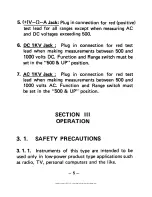 Preview for 6 page of Soltec HM-102S Operator'S Manual