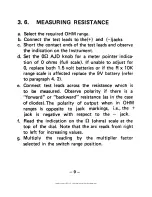 Preview for 10 page of Soltec HM-102S Operator'S Manual