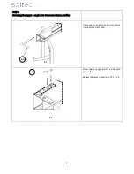 Предварительный просмотр 8 страницы Soltec Pergola Agava SL 160/28 Installation Instructions Manual