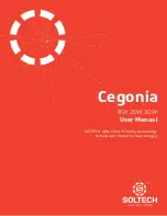 Предварительный просмотр 1 страницы Soltech Cegonia User Manual