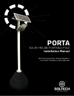 Preview for 1 page of Soltech PORTA BEACON Installation Manual