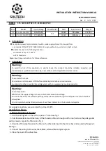 Предварительный просмотр 1 страницы Soltech STL-CLF150 Series Installation Instructions