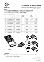 Soltech STL-FLK100PXYYZZ Installation Instructions Manual предпросмотр