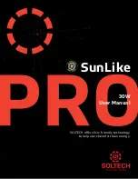 Soltech Sunlike 30W PRO User Manual preview