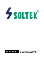 SOLTEK SL-65KV2-T User Manual preview