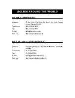 Preview for 3 page of SOLTEK SL-75DRV5 User Manual