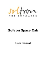 SOLTRON Space Cab User Manual предпросмотр