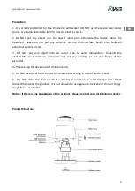 Preview for 4 page of Solution Ozone MAP-FSO01 User Manual