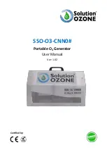 Solution Ozone SSO-O3-CNN0 Series User Manual preview