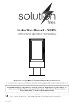 Preview for 1 page of Solution SLE42s Instruction Manual