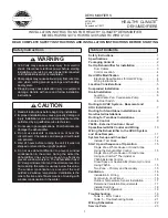 Solutions HCWHD3-070 Installation Instructions Manual preview