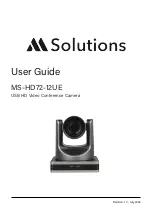 Предварительный просмотр 1 страницы Solutions MS-HD72-12UE User Manual