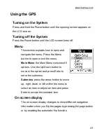 Предварительный просмотр 19 страницы Solux GPSport 245 User Manual