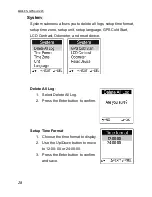 Предварительный просмотр 34 страницы Solux GPSport 245 User Manual