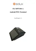 Solux SX-MPT100-A User Manual preview