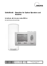 Solvis SolvisDirekt Operation For System Operators And Installers preview