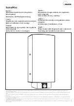 Solvis SolvisMini Operating And Installation Instructions preview