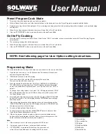 Preview for 5 page of Solwave 180MW112T User Manual