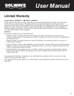 Предварительный просмотр 19 страницы Solwave 180MWHD12 User Manual