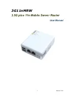 Solwise 3G11nMRW User Manual preview