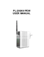 Предварительный просмотр 1 страницы Solwise PL-200AV-PEW User Manual