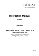 SOLZAIMA BASIC Instruction Manual preview