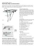 Предварительный просмотр 1 страницы Soma Fabrications PortFolder Instructions