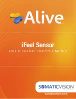 Preview for 1 page of Somatic Vision Alive iFeel User Manual Supplement