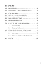 Preview for 3 page of Somatik Labs SLS-UV10W User Manual