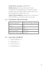 Предварительный просмотр 7 страницы Somatik Labs SLS-UV10W User Manual