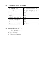 Предварительный просмотр 7 страницы Somatik Labs SLS-UV15 User Manual