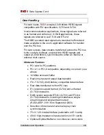 Предварительный просмотр 20 страницы Somerdata R2D3-ASSY-0130 Nstallation And Operation