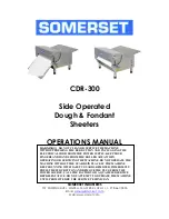 Somerset CDR-300 Operation Manual preview