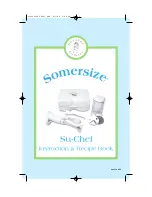 Somersize 59999 - Food Prep Tool Multipurpose Hand Blender Instructions/Recipe Book preview