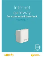 Предварительный просмотр 1 страницы SOMFY 5128651 Installation And User Manual