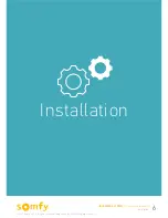 Предварительный просмотр 6 страницы SOMFY 5128651 Installation And User Manual