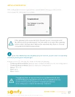 Preview for 17 page of SOMFY 5128651 Installation And User Manual