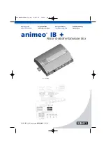 SOMFY Animeo IB+ Installation Manual предпросмотр