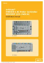 Preview for 1 page of SOMFY Animeo KNX/EIB DRM Series Installation Manual