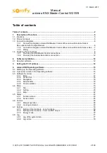 Preview for 2 page of SOMFY animeo KNX Master Control W2 Manual