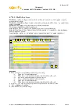 Preview for 71 page of SOMFY animeo KNX Master Control W2 Manual