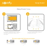 Предварительный просмотр 6 страницы SOMFY Badge Reader Manual