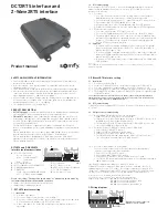 Предварительный просмотр 1 страницы SOMFY DCT2RTS Product Manual