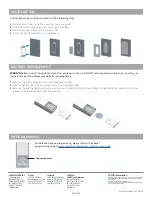 Preview for 2 page of SOMFY DecoFlex WireFree Surface 1871025 Instructions