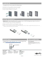 Preview for 2 page of SOMFY DecoFlex WireFree Instructions