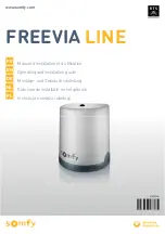 SOMFY FREEVIA Series Operating And Installation Manual предпросмотр