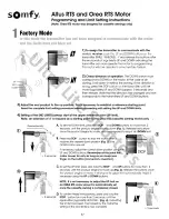 Preview for 7 page of SOMFY FTS LT50 25/17-20 Manual