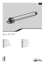 SOMFY ilmo 50 WT Instructions Manual preview