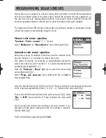 Предварительный просмотр 22 страницы SOMFY Impresario Chronis RTS User Manual
