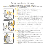 Предварительный просмотр 4 страницы SOMFY Indoor Camera Quick Start Manual